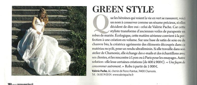 mariee magazine 2 article dans le Mariée Magazine