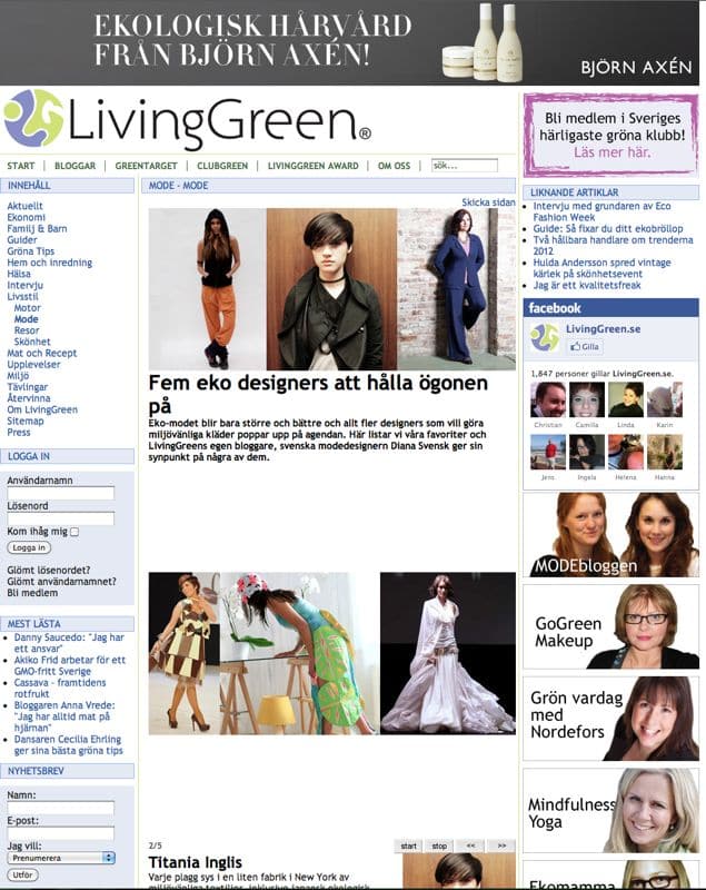 Living green