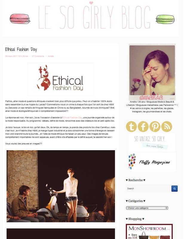 so girly blog