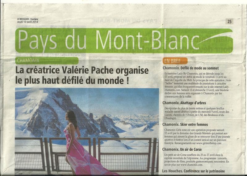 article dans le messager