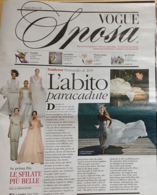 VOGUE Italie couv